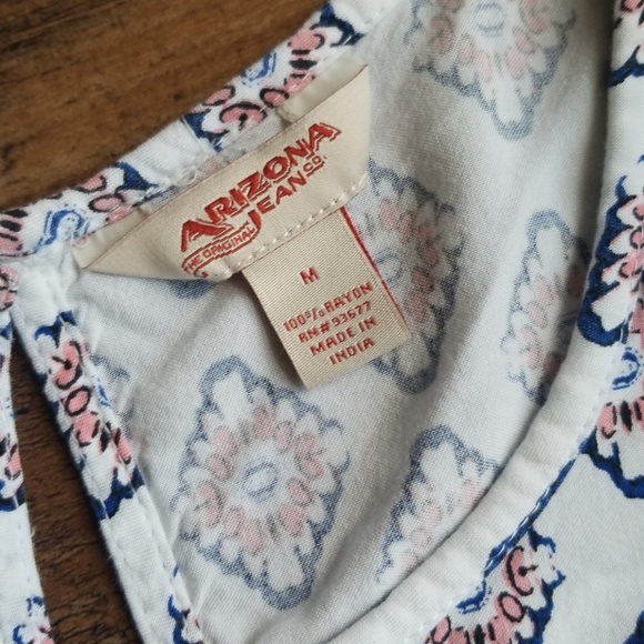 Arizona Hippie Boho Bell Sleeve Crop Top Medium - Picture 5 of 6